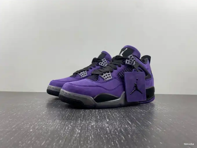 Reps TB Travis x Purple Air Suede Scott Jordan 4 0510